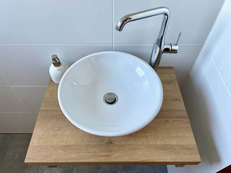 Detailaufnahme Gäste WC