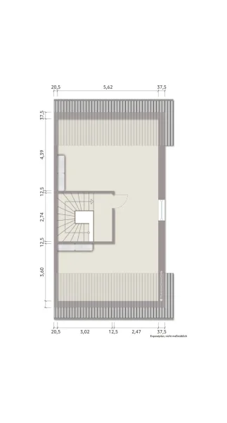 Grundriss Dachgechoss (Beispiel)