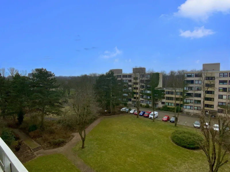 Aussicht vom Balkon