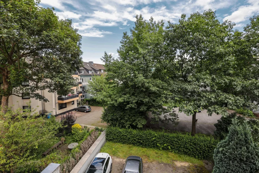 Ausblick vom Balkon