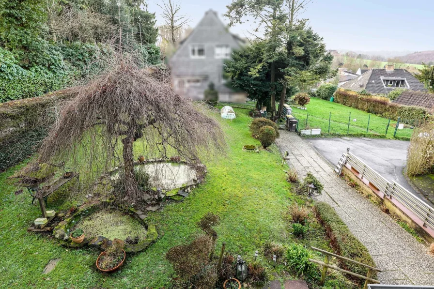 Aussicht in den Garten