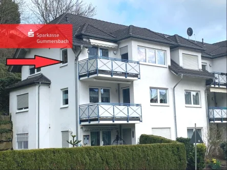 Straßenansicht - Wohnung kaufen in Bergneustadt - Seniorenwohnung zur Kapitalanlage!