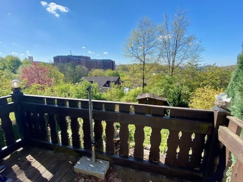 Balkon + Ausblick