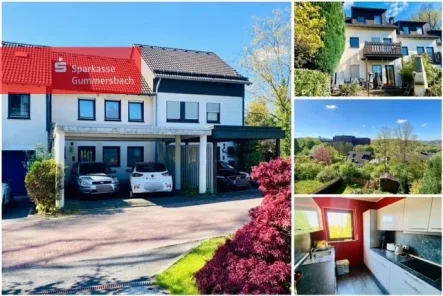 - Haus kaufen in Gummersbach - Gemütliches Reihenhaus mit tollem Fernblick!