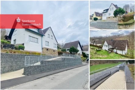 Collage - Haus kaufen in Wiehl - Gefragte Kombination - Einfamilienhaus mit Garten und guter Lage!