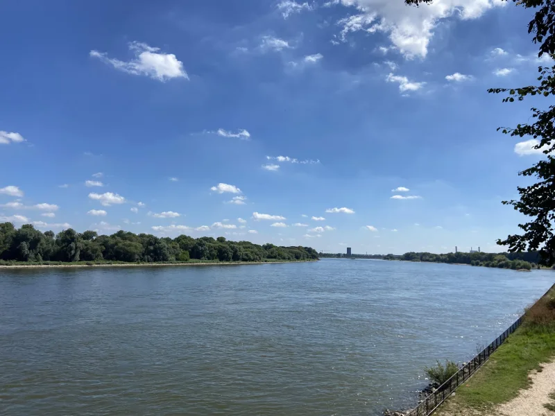 2 Minuten Fußweg zur Rheinpromenade in Niehl