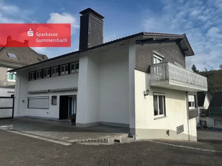 Grundstücksansicht - Haus kaufen in Bergneustadt - Gepflegtes Wohn- und Geschäftshaus in zentraler Lage!