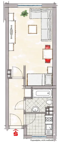 Apartments Nummern 2, 6, 10, 14, 18, und 22