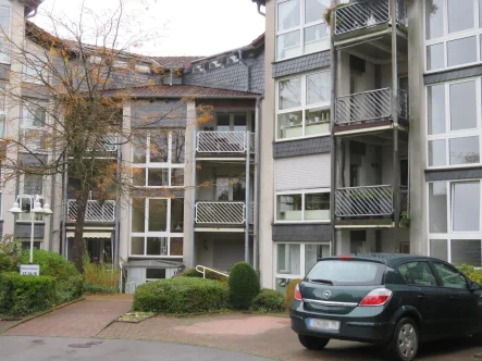 Sicht auf das Haus - Eingangsseite - Wohnung kaufen in Hattingen - Großzügige 2-Zimmer Wohnung in Hattingen
