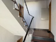 Ein Blick ins Treppenhaus