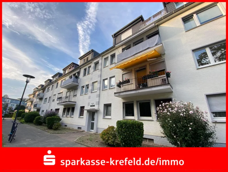 Frontansicht - Wohnung kaufen in Krefeld - Wunderschöne 4-Zimmer-Eigentumswohnung