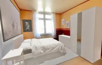 Schlafzimmer virtuell eingerichtet