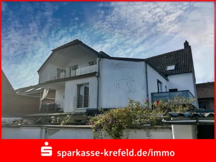 Rückseite - Haus kaufen in Kempen - Schickes Dreifamilienhaus in ruhiger Stadtlage