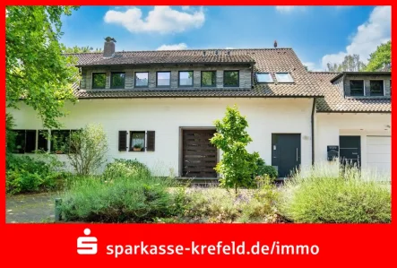 Eingänge - Haus kaufen in Krefeld - Villa mit Einliegerwohnung