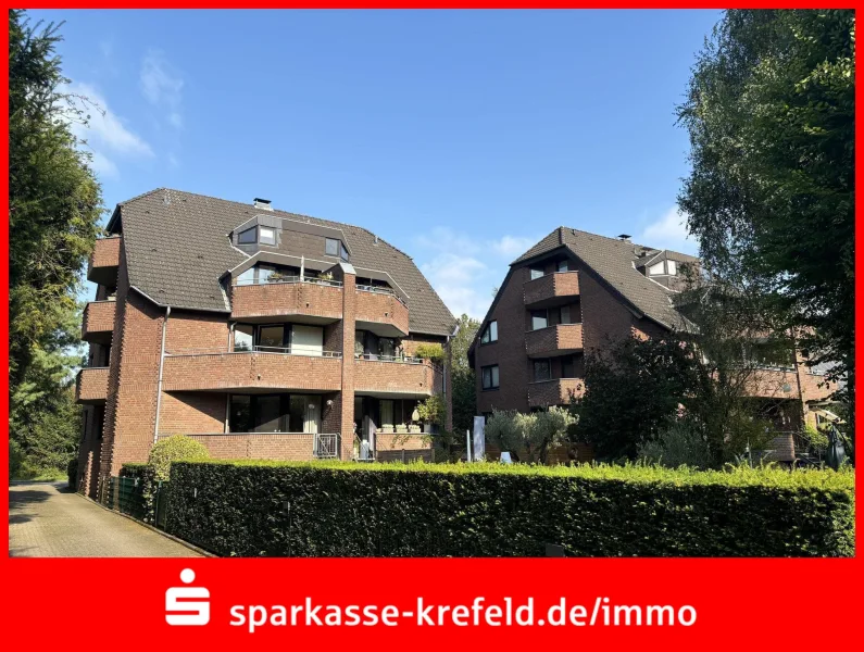 Außenansicht - Wohnung kaufen in Krefeld - Maisonettewohnung mit Garage in gefragter Lage