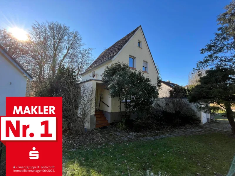 Außenansicht - Haus kaufen in Bergisch Gladbach - Günstiges Haus mit viel Potenzial