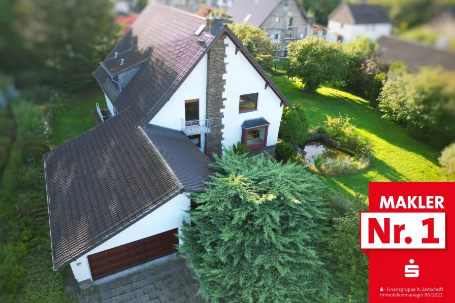 Luftaufnahme - Haus kaufen in Odenthal - Ein- oder Zweifamilienhaus zur Kapitalanlage oder zum selbernutzen