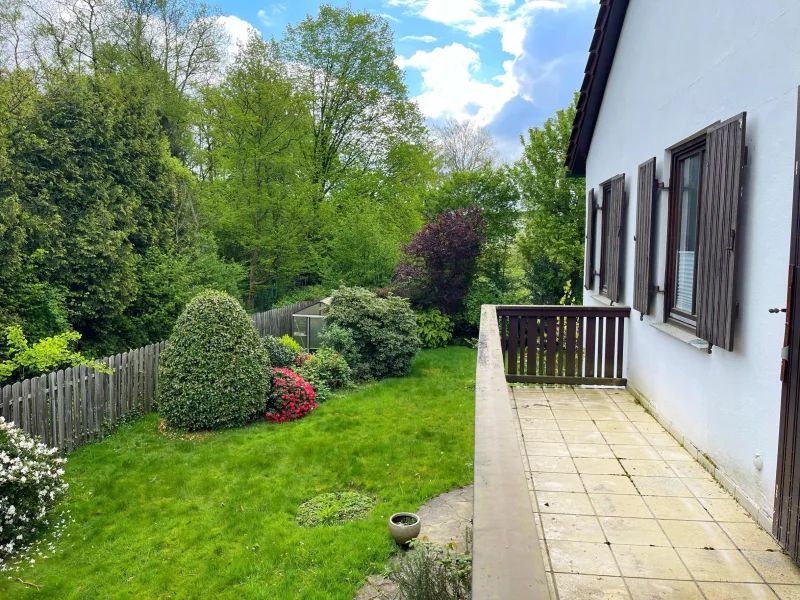 Balkon am Schlafzimmer 1