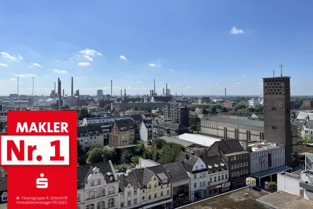 Ausblick von der Loggia - Wohnung kaufen in Leverkusen - Mit Blick auf dem Dom