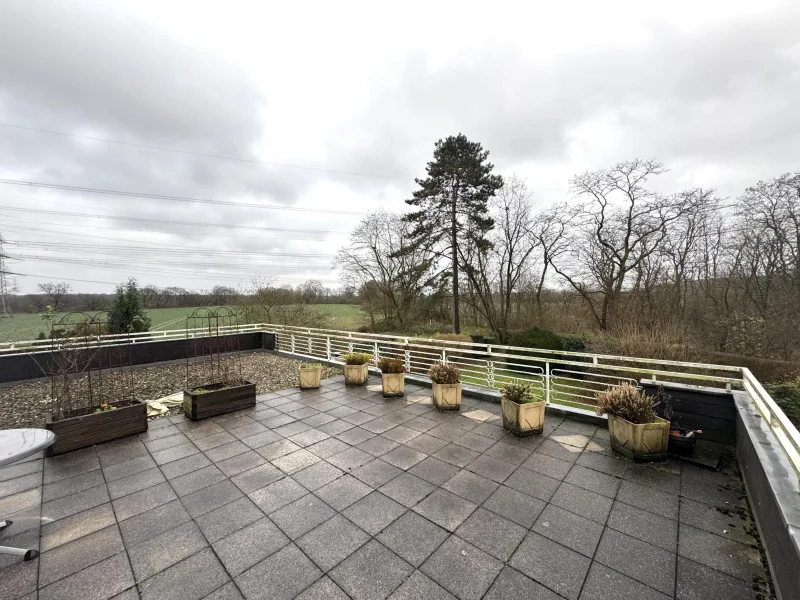 Dachterrasse mit Aussicht