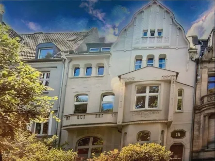 Hausansicht - Haus kaufen in Neuss - Historische Stadtvilla 