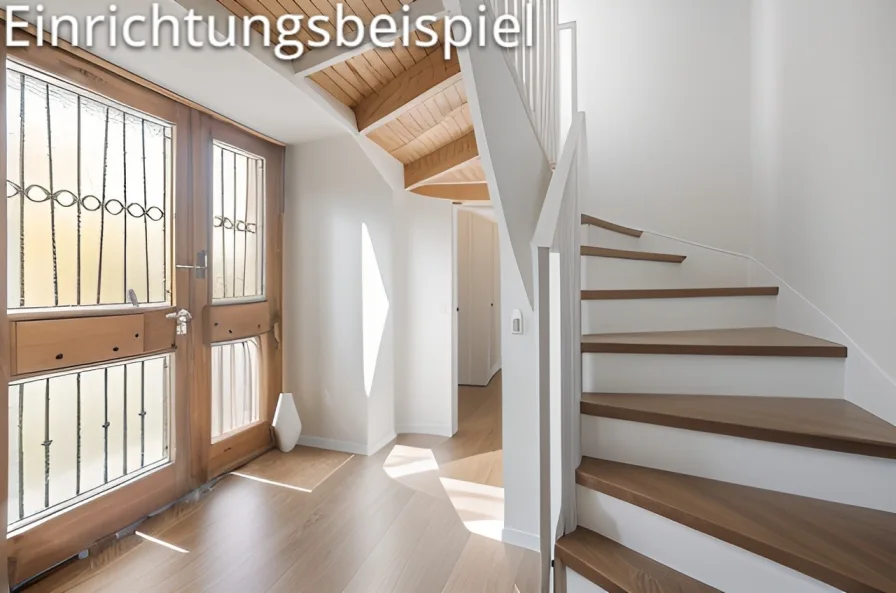 Eingangsbereich mit Treppenhaus