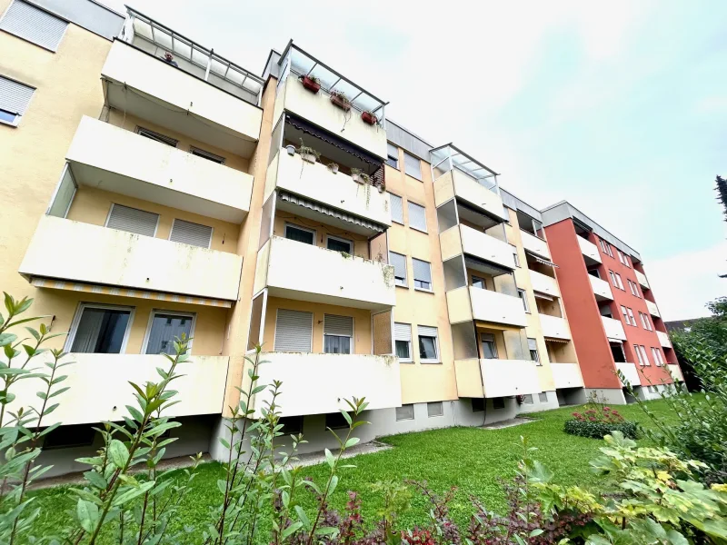 die Westseite - Wohnung kaufen in Augsburg - Gemütliche 2-Zimmerwohnung mit sonnigem Westbalkon!