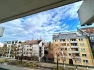 Blick vom Balkon