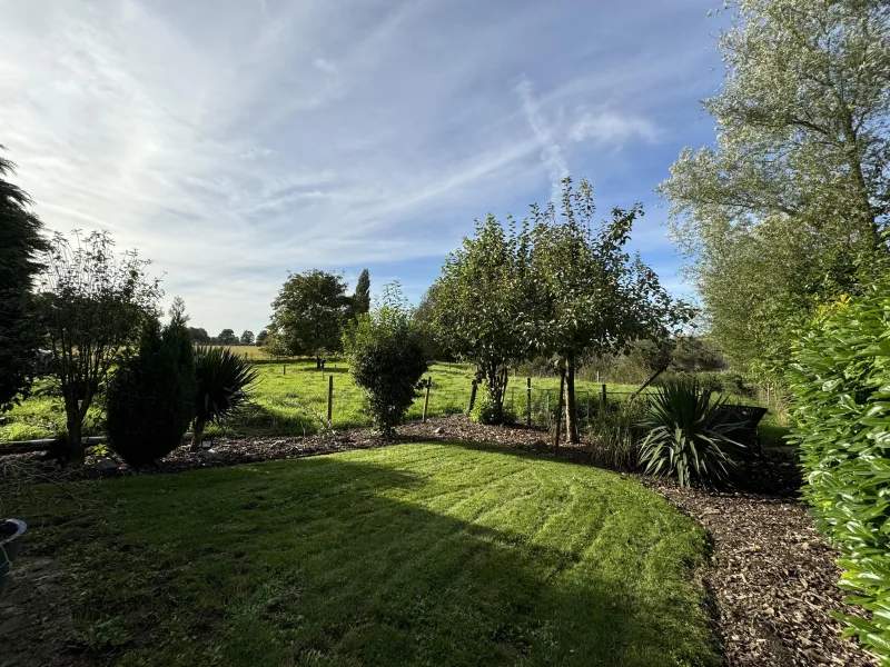 Garten zur 1 Zimmer - Wohnung 