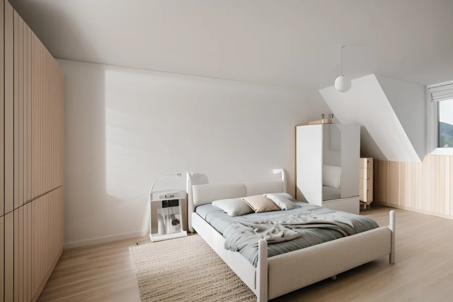 Schlafzimmer Homestaging