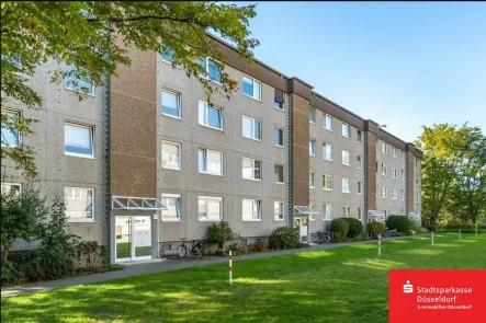 Außenansicht  - Wohnung kaufen in Düsseldorf - Eigentumswohnung mit Ausbaureserve in zentraler Lage von Düsseldorf