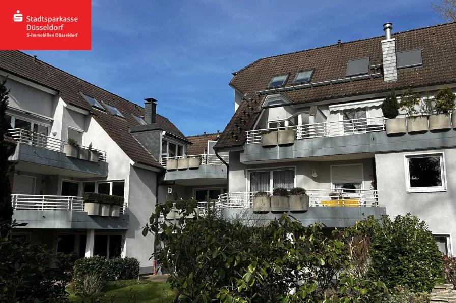 Außenansicht - Wohnung kaufen in Hilden - Moderne 2-Zimmer-Etagenwohnung mit Südbalkon und Tiefgarage im begehrten Hildener Süden