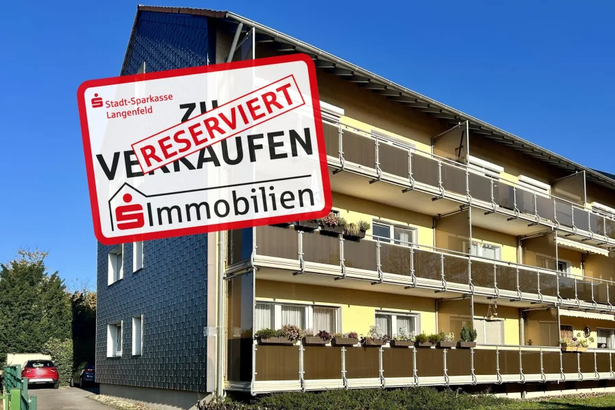 Vorderansicht - Wohnung kaufen in Langenfeld - ANSCHAUEN - ZUSCHLAGEN!