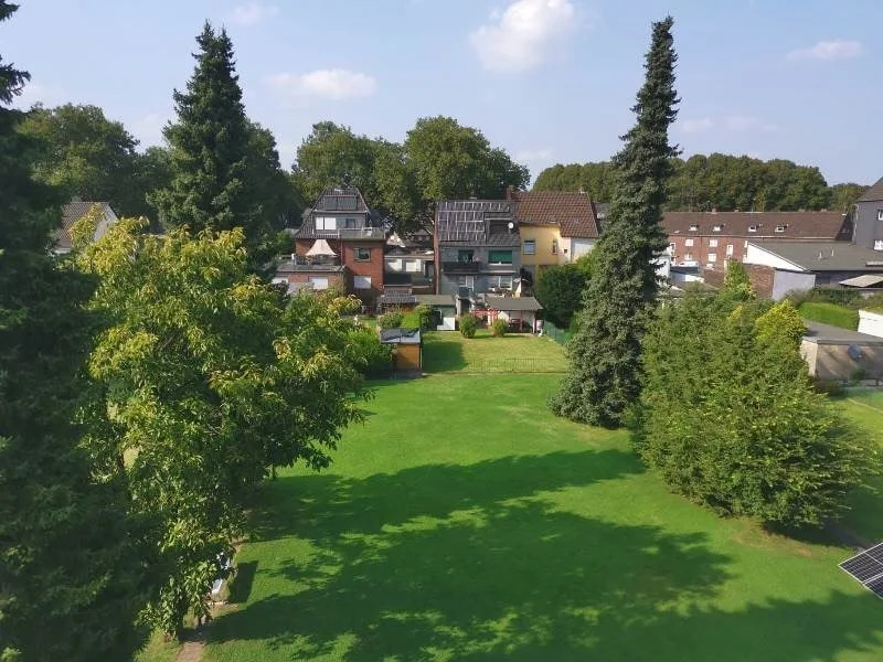 Ausblick vom Balkon