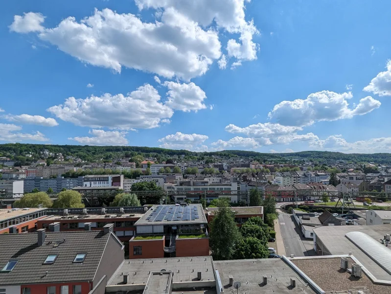 Ausblick vom Balkon