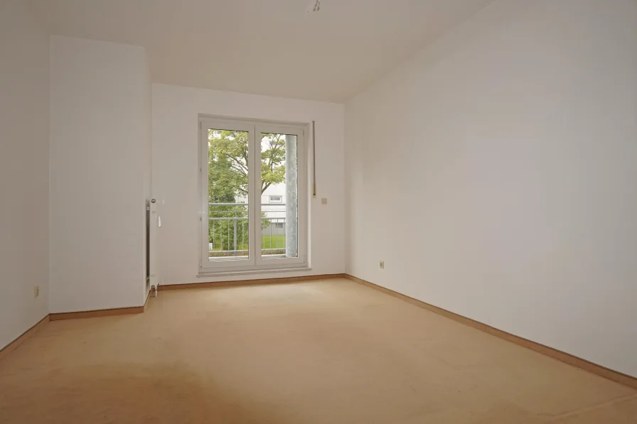 Schlafzimmer mit Balkon