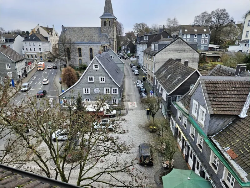 Ausblick auf den Langerfelder Markt