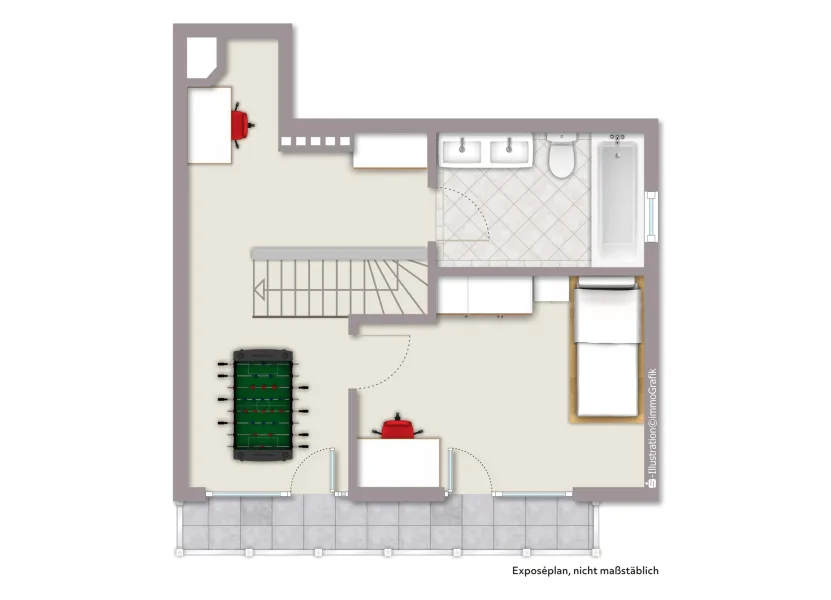 Grundriss 1. Obergeschoss