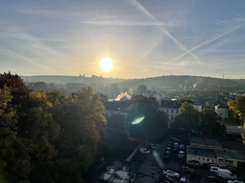 Ausblick von der Terrasse