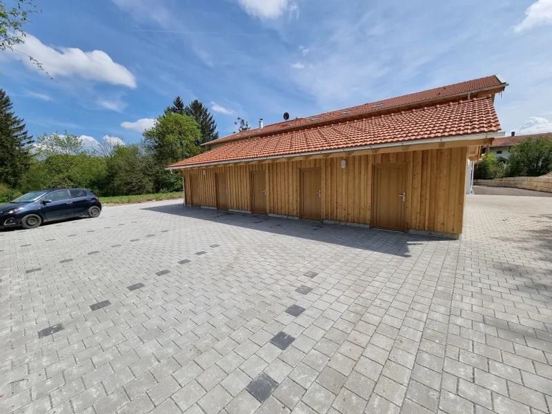 Carport mit Carportbox