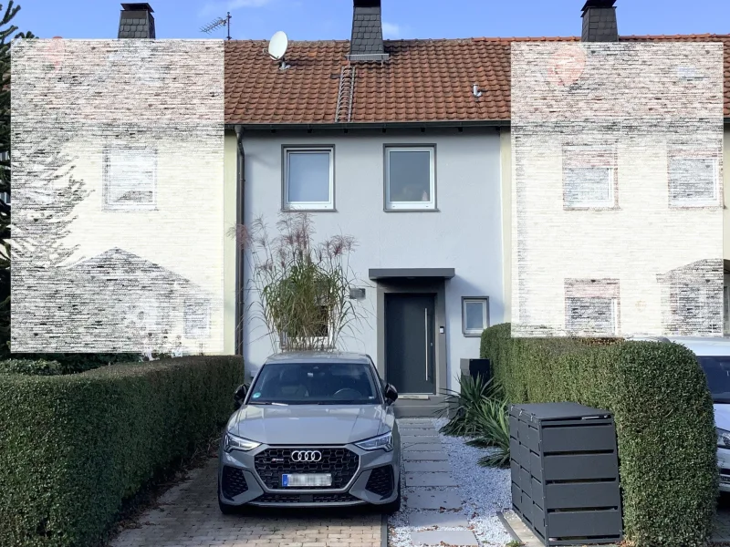 Außenansicht - Haus kaufen in Kamen - Ihr Traumhaus mit Pool und überdachter Terrasse