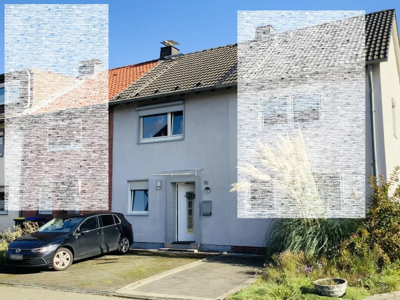 Außenansicht - Haus kaufen in Kamen - Neues Zuhause mit Wintergarten und Gartenidylle wartet auf Sie! 