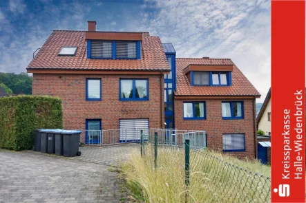 Rückseite - Haus kaufen in Borgholzhausen - Attraktive Kapitalanlage - 6 Familienhaus in ruhiger Lage von Borgholzhausen