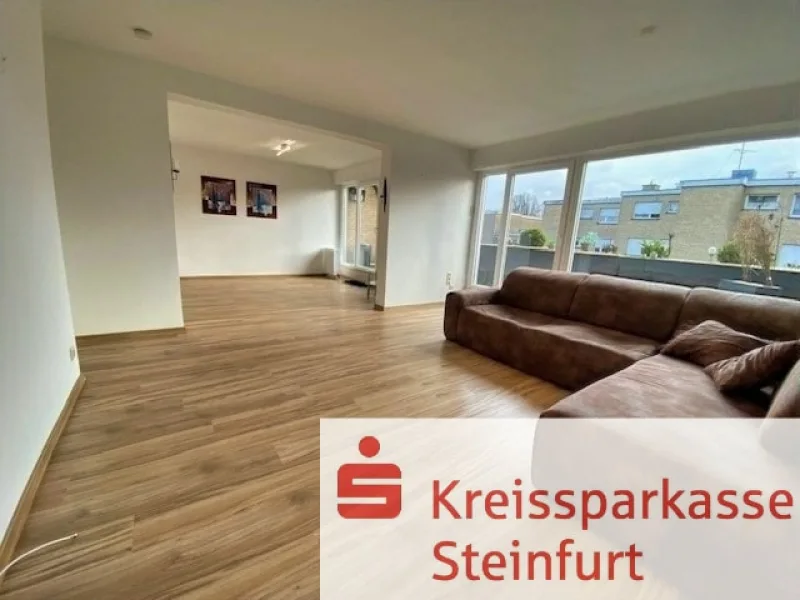 Wohnen und Essen - Wohnung kaufen in Ochtrup - Stadtnahe & modernisierte Etagenwohnung mit Aufzug