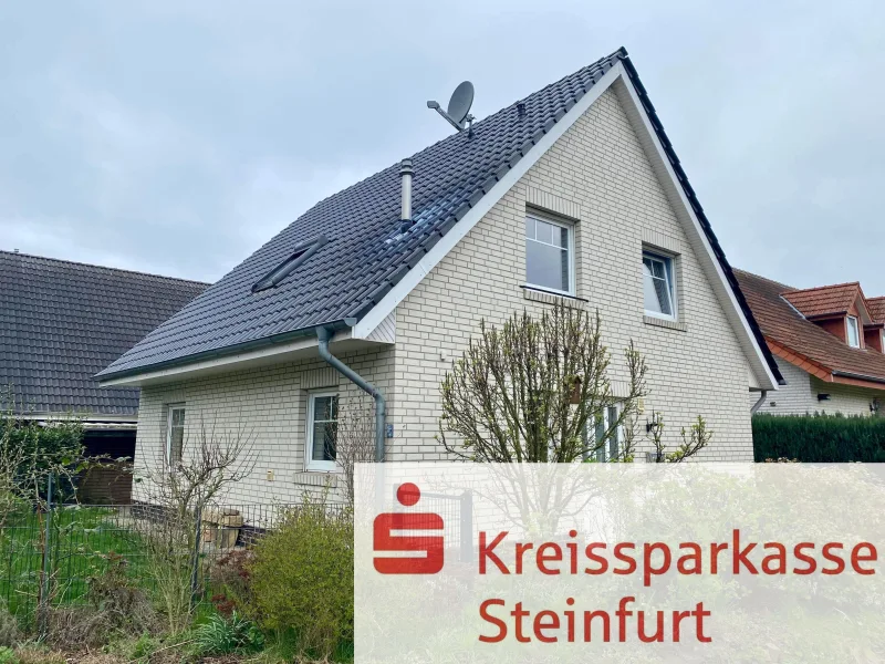 Außenansicht - Haus kaufen in Ibbenbüren - Junges Einfamilienhaus in guter Wohnlage von Ibbenbüren / Laggenbeck!