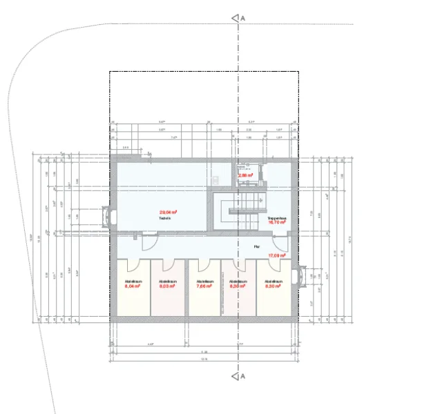 bemaßter Grundriss KG/UG