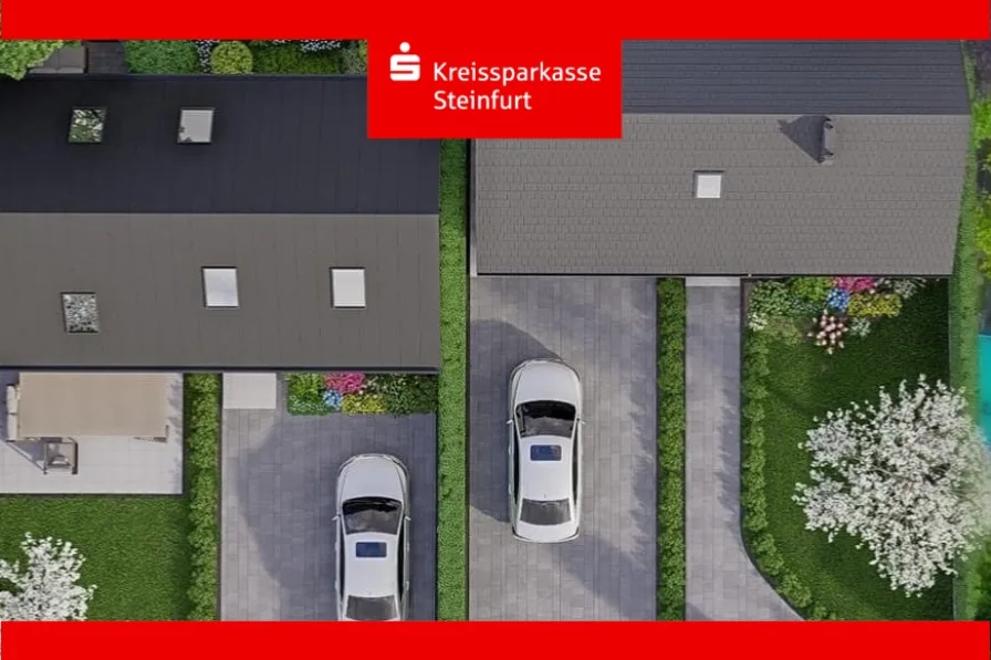 Visualisierung: EFH - Grundstück kaufen in Greven - 516 m² großes Grundstück in gefragter Sackgassenlage!