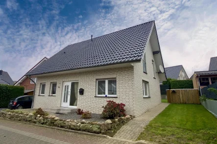 Außenansicht - Haus kaufen in Ibbenbüren - Junges Einfamilienhaus in ruhiger Wohnlage 