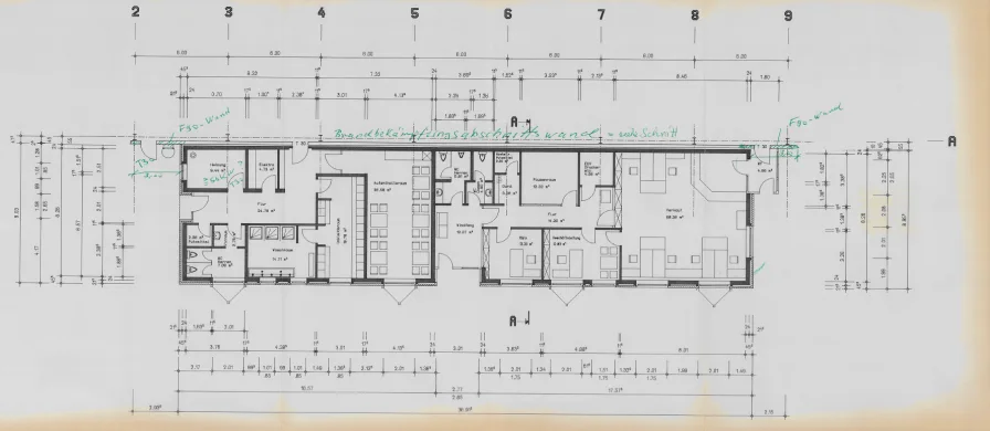 Grundriss Büroräume