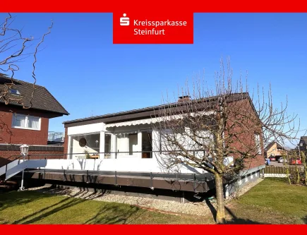 Südansicht - Haus kaufen in Emsdetten - Bungalow in Westum